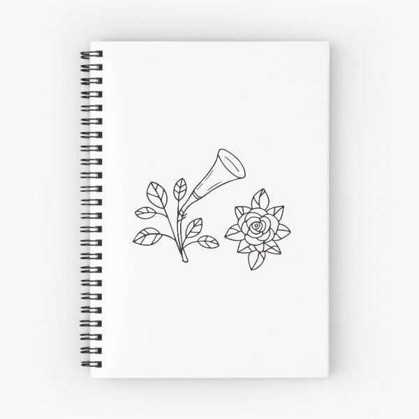 Item preview, Trumpet Vine Close to Rose Flowers designed and sold by rasagamastore.