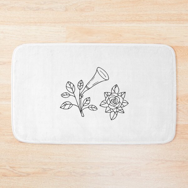Item preview, Trumpet Vine Close to Rose Flowers designed and sold by rasagamastore.