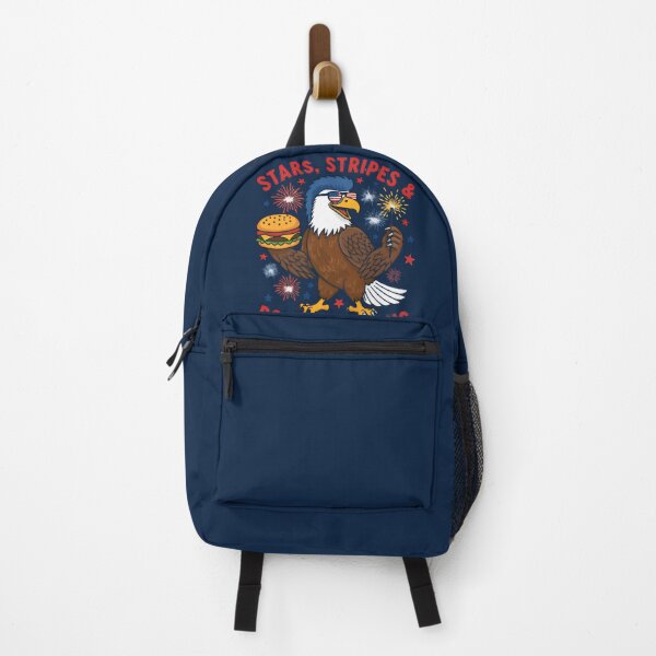 Item preview, Stars Stripes & Poor Decisions Bald Eagle Shirt – Funny Patriotic Eagle T-shirt designed and sold by ZyxDes.