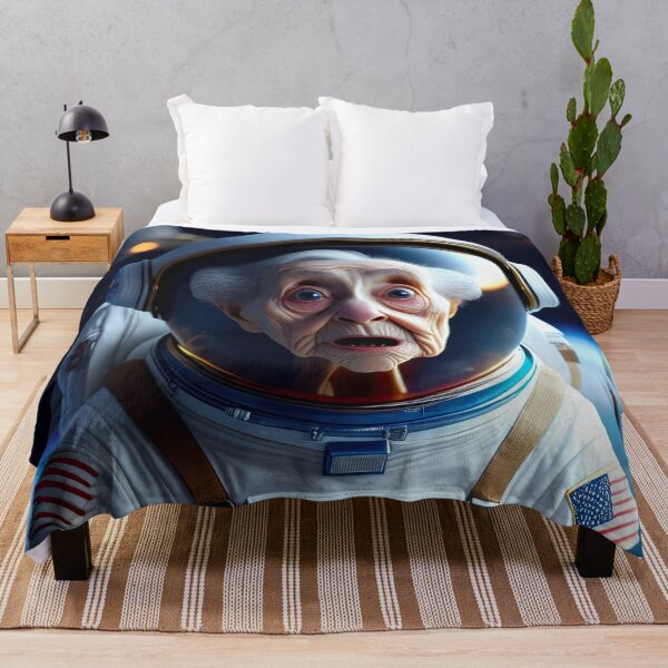 Item preview, Old woman in a space suit in Space designed and sold by Colin Bentham.