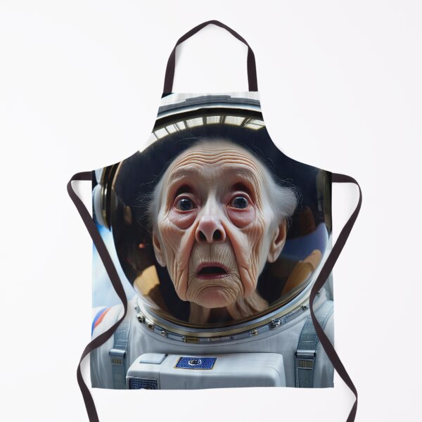 Item preview, Old woman in a space suit in Space designed and sold by Colin Bentham.
