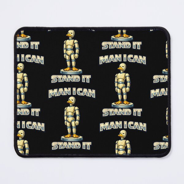 Item preview, Man I Can Stand It Funny Mannequin Quote designed and sold by TeeTimeTreasure.