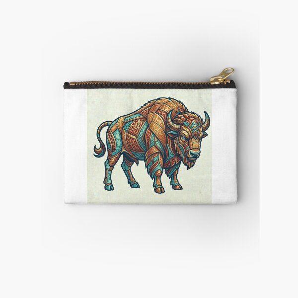 Item preview, Vibrant Bison Illustration designed and sold by BoldConcept43.