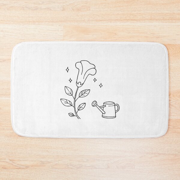 Item preview, Trumpet Vine Near Garden Watering Can designed and sold by rasagamastore.