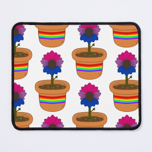 Item preview, Bi pride flower designed and sold by TulipTeaDesigns.