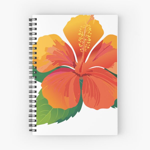 Item preview, Orange Yellow Hibiscus Tropical Flower Floral Art designed and sold by vonalvarazs.