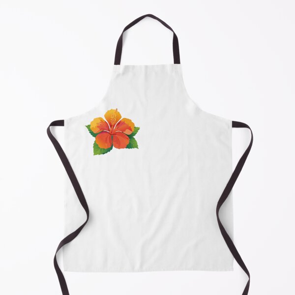 Item preview, Orange Yellow Hibiscus Tropical Flower Floral Art designed and sold by vonalvarazs.