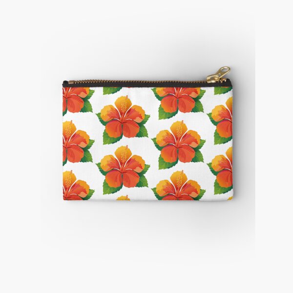 Item preview, Orange Yellow Hibiscus Tropical Flower Floral Art designed and sold by vonalvarazs.