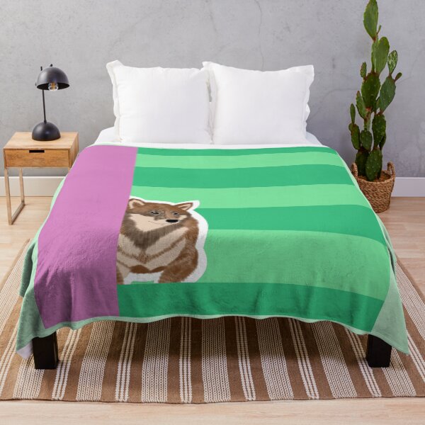 Item preview, 80's vibes colors (green, pink) with sesame Shiba Inu designed and sold by ShibaCruise-On.