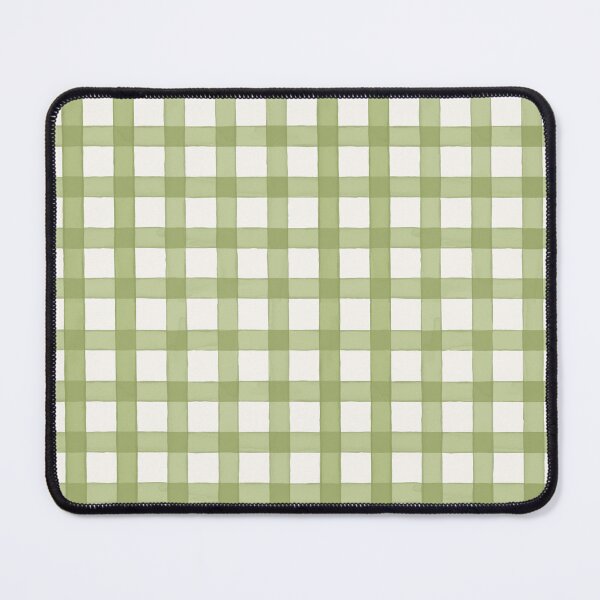 Item preview, gingham check in color wash bright sage green designed and sold by lauragraves.