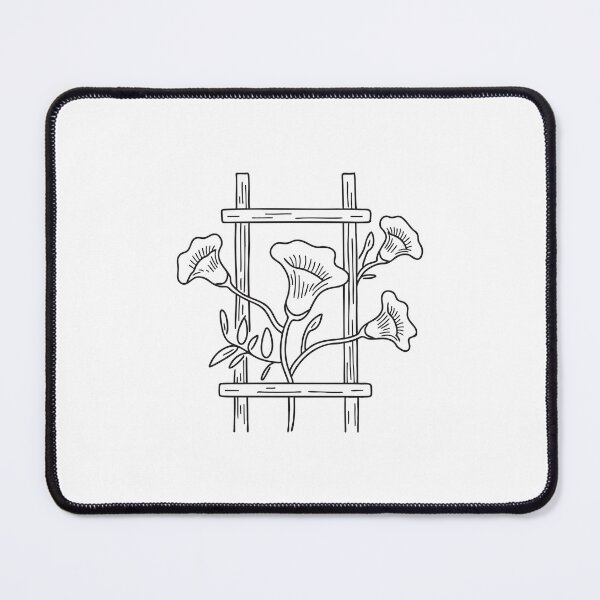Item preview, Flowering Trumpet Vine on Trellis designed and sold by rasagamastore.