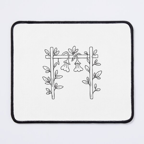 Item preview, Trumpet Vine Winding Around Trellis designed and sold by rasagamastore.