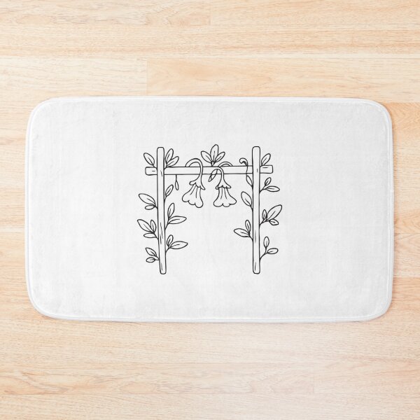 Item preview, Trumpet Vine Winding Around Trellis designed and sold by rasagamastore.