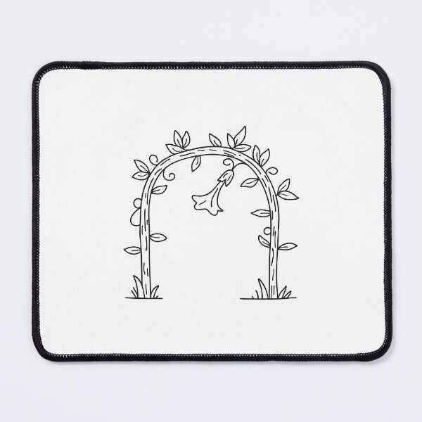 Item preview, Trumpet Vine Creeping Through Wooden Arch designed and sold by rasagamastore.
