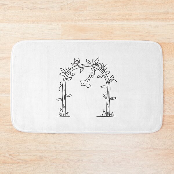 Item preview, Trumpet Vine Creeping Through Wooden Arch designed and sold by rasagamastore.