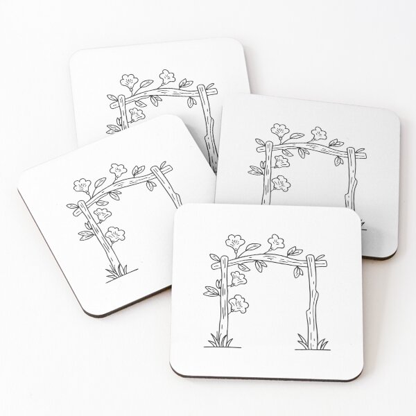 Item preview, Trumpet Vine Winding Through Garden Arch designed and sold by rasagamastore.