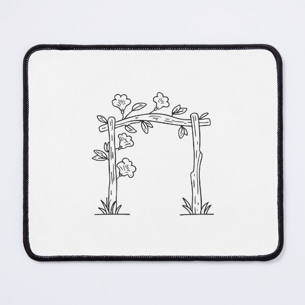Item preview, Trumpet Vine Winding Through Garden Arch designed and sold by rasagamastore.