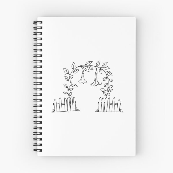 Item preview, Trumpet Vine Hanging Over Garden Gate designed and sold by rasagamastore.