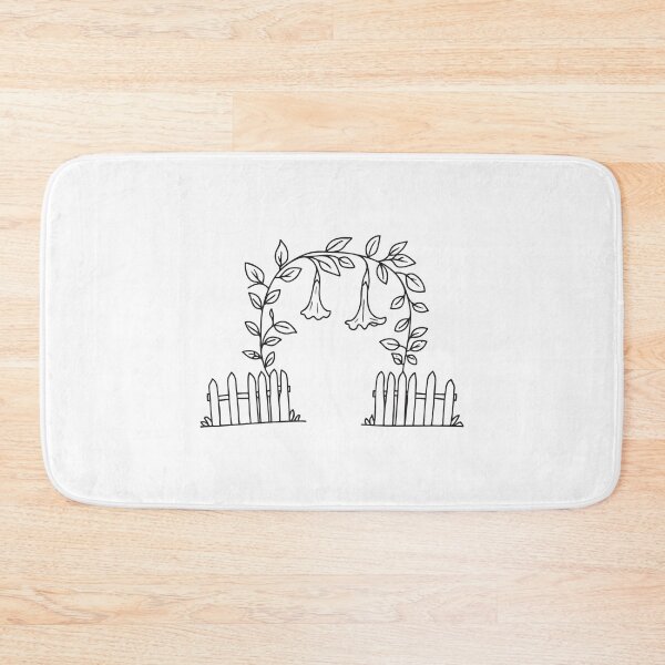 Item preview, Trumpet Vine Hanging Over Garden Gate designed and sold by rasagamastore.