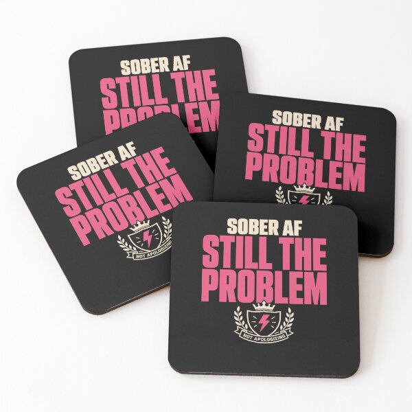 Item preview, Sober AF Sobriety Alcohol Free Gift designed and sold by AndreasMei.