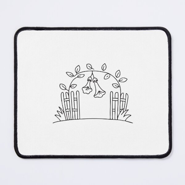 Item preview, Trumpet Vine Arching Above Gate designed and sold by rasagamastore.