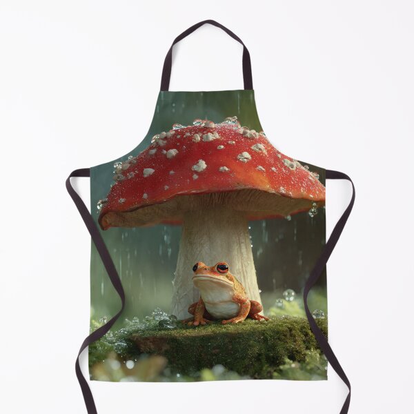 Item preview, Mushroom and Frog designed and sold by AwesomeDigiShop.