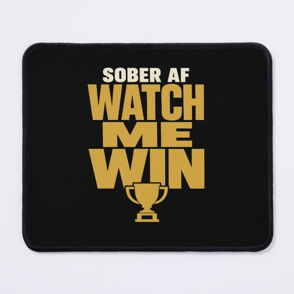 Item preview, Sober AF Sobriety Alcohol Free Gift designed and sold by AndreasMei.