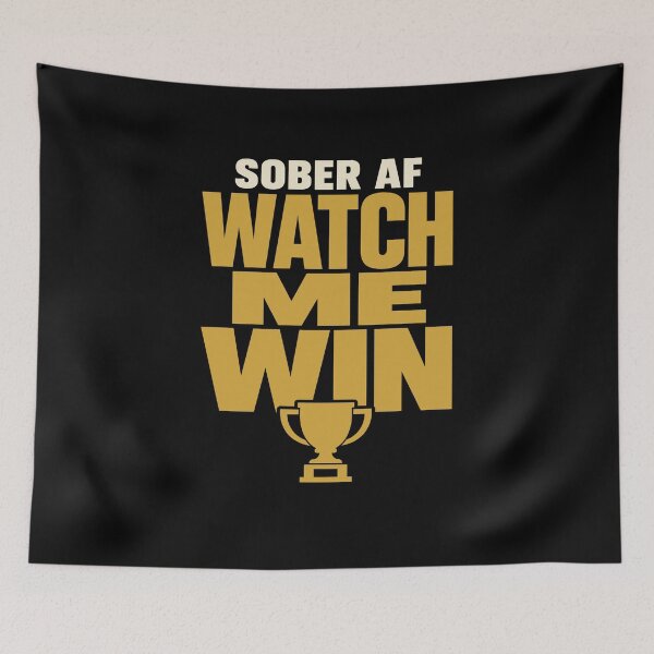 Item preview, Sober AF Sobriety Alcohol Free Gift designed and sold by AndreasMei.
