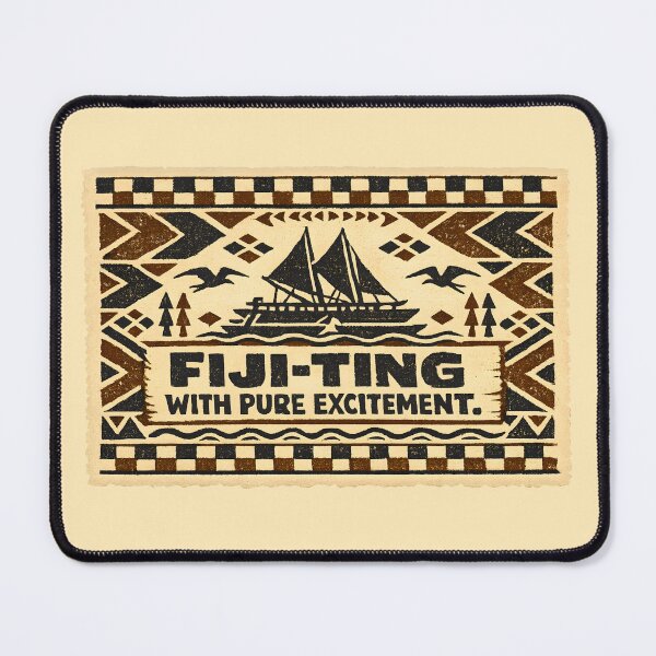 Item preview, Fiji-ting with Pure Excitement designed and sold by KungPowUnicorn.