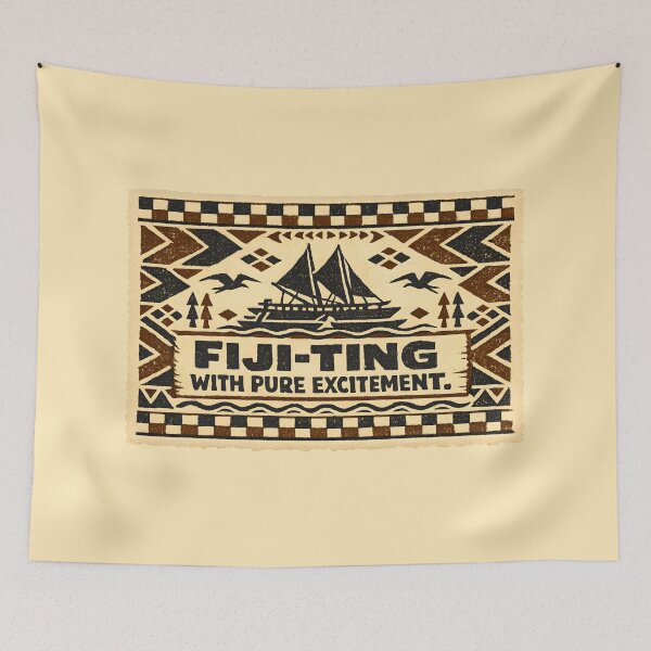 Item preview, Fiji-ting with Pure Excitement designed and sold by KungPowUnicorn.