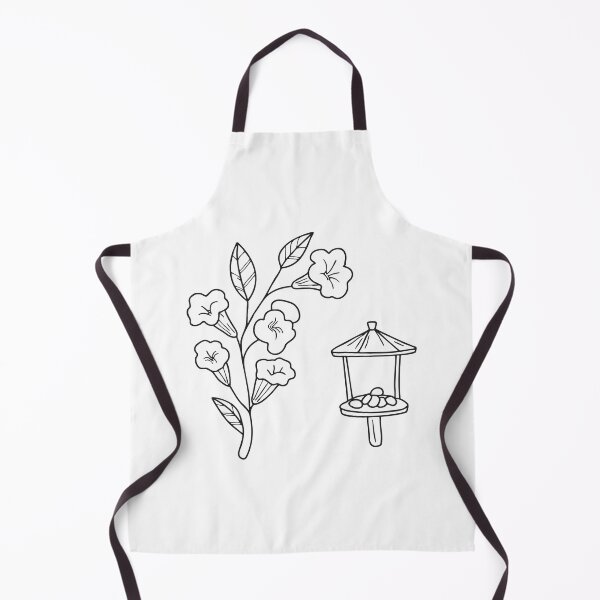 Item preview, Bird Feeder Near Flowering Trumpet Vine designed and sold by rasagamastore.