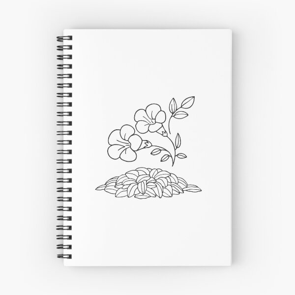 Item preview, Trumpet Vine Beside Pile of Leaves designed and sold by rasagamastore.