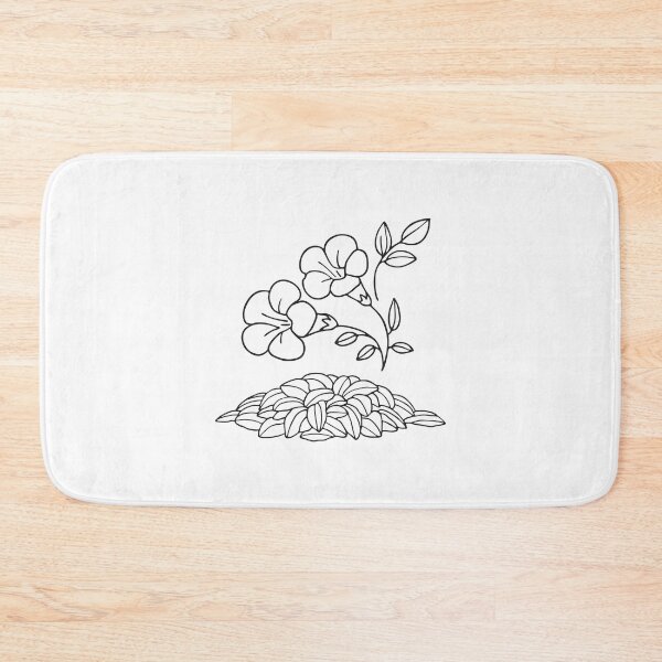 Item preview, Trumpet Vine Beside Pile of Leaves designed and sold by rasagamastore.