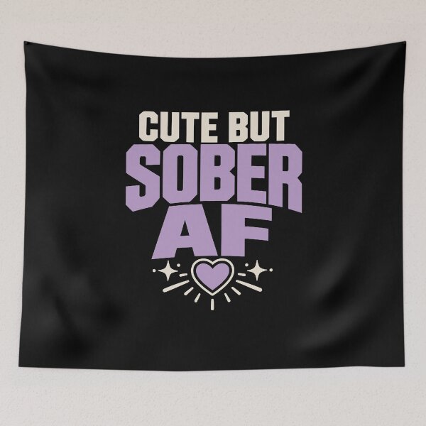 Item preview, Sober AF Sobriety Alcohol Free Gift designed and sold by AndreasMei.