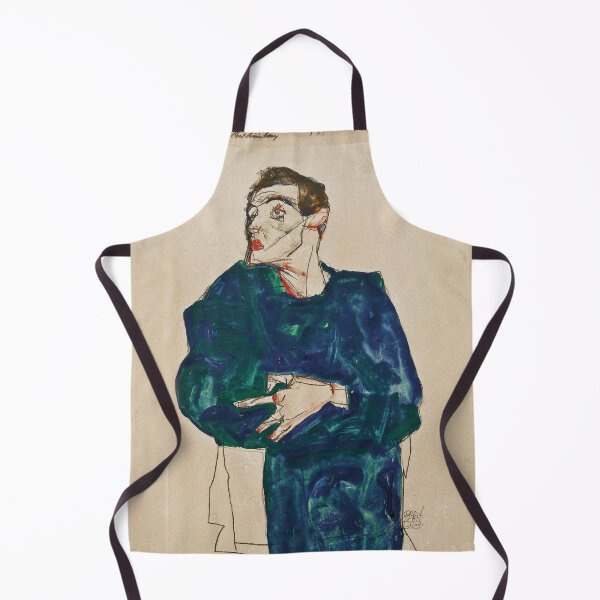 Item preview, Celui qui appelle 1913 Aquarelle gouache et crayon sur papier - Egon Schiele  designed and sold by Vintage Designs +.