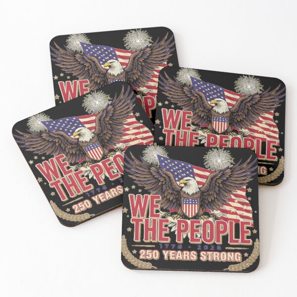 Item preview, We The People 1776–2026 USA 250 Years Strong Patriotic Eagle Design designed and sold by GiftLore Studio.