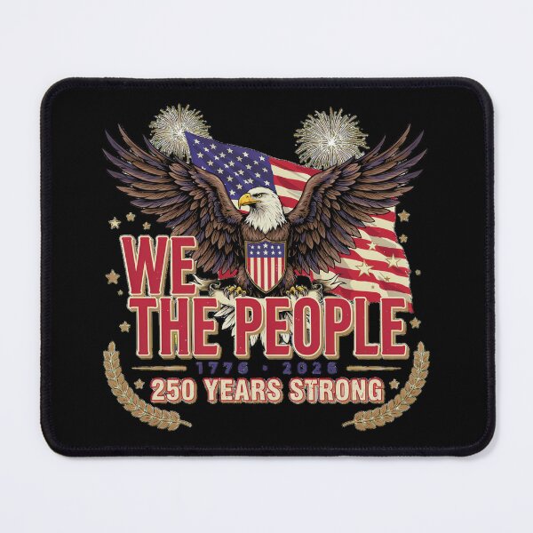 Item preview, We The People 1776–2026 USA 250 Years Strong Patriotic Eagle Design designed and sold by GiftLore Studio.