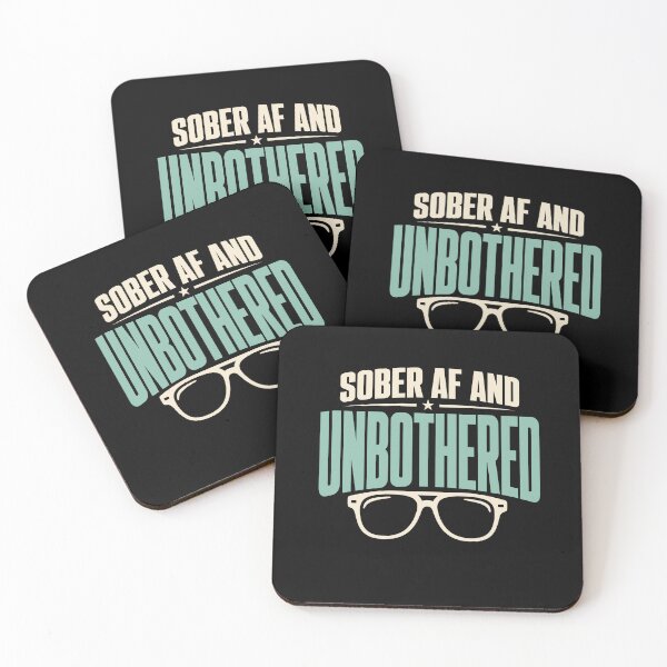 Item preview, Sober AF Sobriety Alcohol Free Gift designed and sold by AndreasMei.