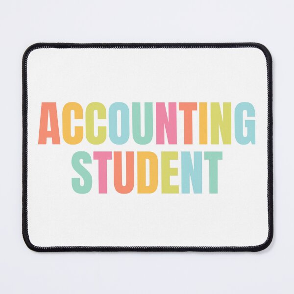 Item preview, Cute Accounting Student Pastel Typography – Fun Accounting Major Gift designed and sold by Aesthetic Crew.