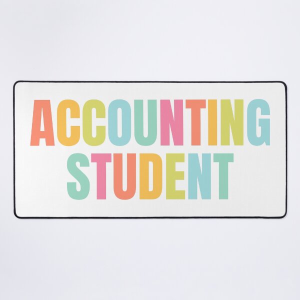 Item preview, Cute Accounting Student Pastel Typography – Fun Accounting Major Gift designed and sold by Aesthetic Crew.