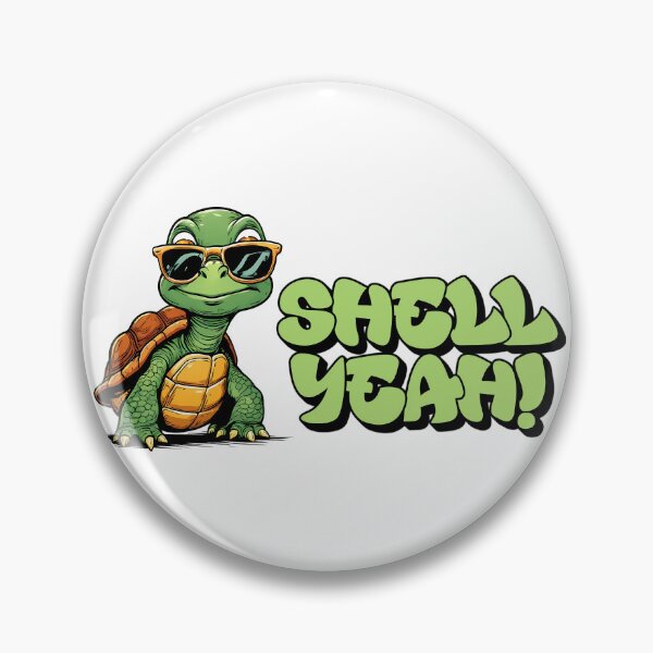 Item preview, Shell Yeah! – Cool Turtle with Sunglasses Funny Graphic Tee designed and sold by DopeyRobot.