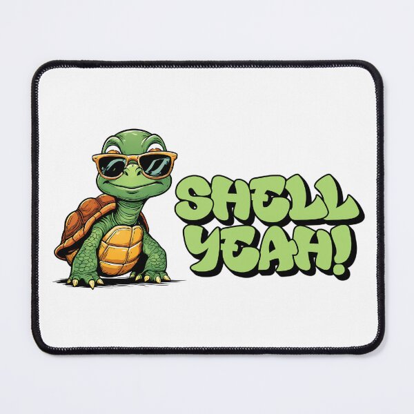 Item preview, Shell Yeah! – Cool Turtle with Sunglasses Funny Graphic Tee designed and sold by DopeyRobot.