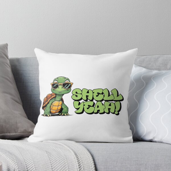 Item preview, Shell Yeah! – Cool Turtle with Sunglasses Funny Graphic Tee designed and sold by DopeyRobot.