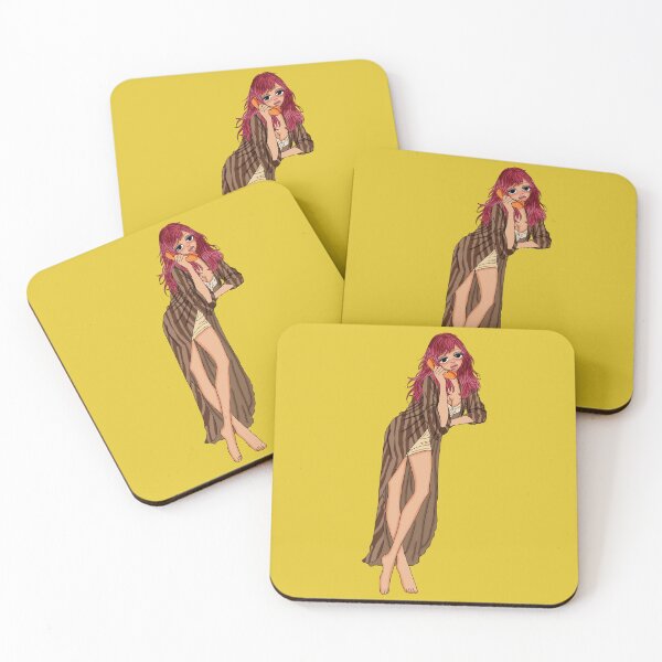 Item preview, Girl on telephone designed and sold by almostastick.