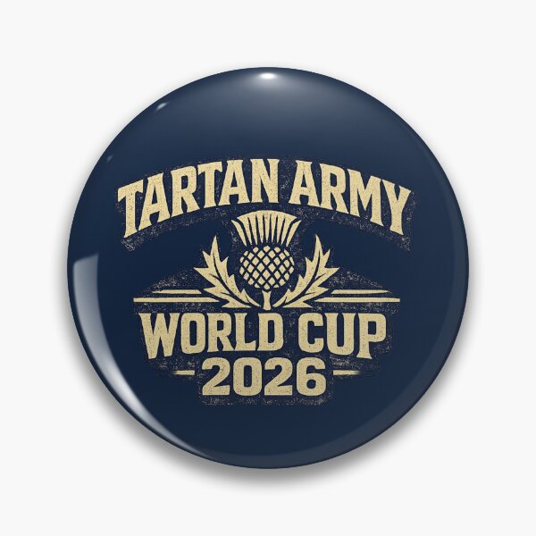 Item preview, Tartan Army World Cup 2026 Vintage Football Tee designed and sold by ArthUpscale.