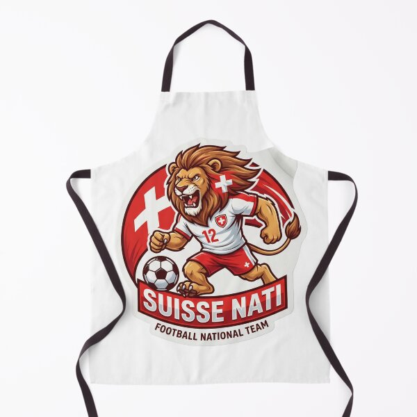 Item preview, Swiss National Football Team Lion - Nati Fan Art designed and sold by studiohadiya.