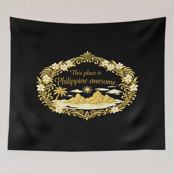 Item preview, This Place is Philippine Awesome designed and sold by KungPowUnicorn.