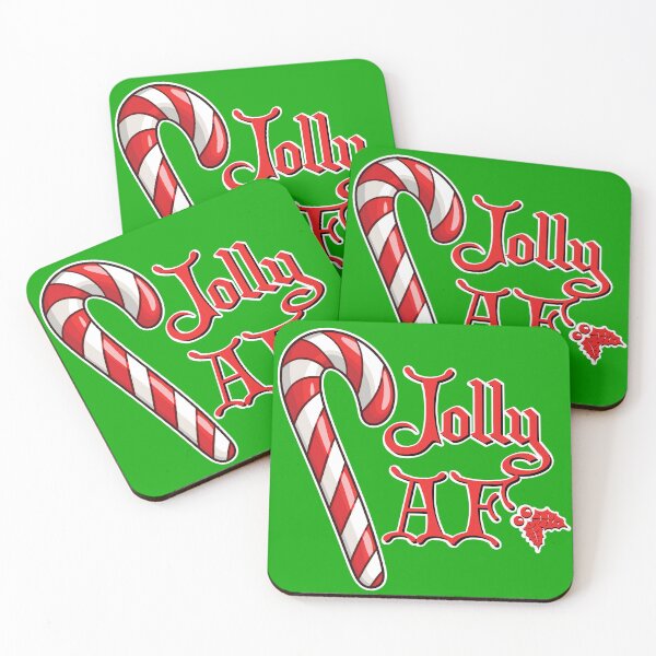 Item preview, Jolly AF Candy Cane designed and sold by DopeyRobot.