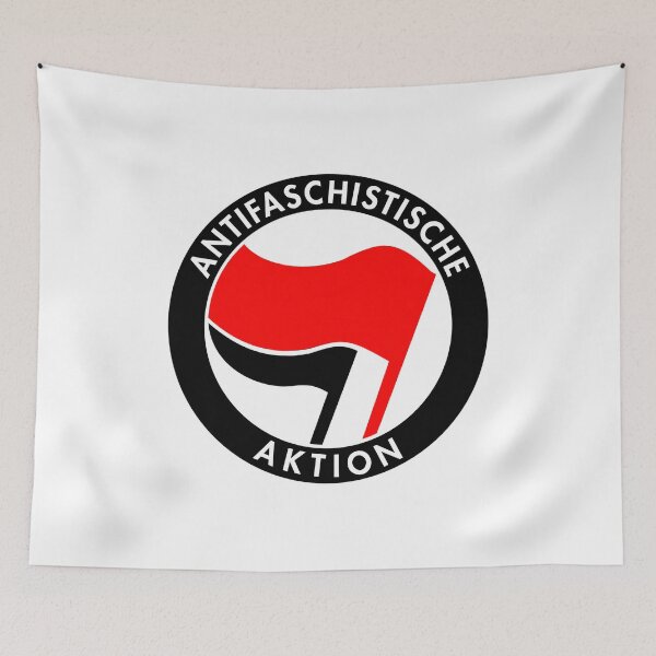 Item preview, ANTIFASCHISTISCHE AKTION - LEFT LEFTIST AFA ANTIFASCIST ANTIFASCISM designed and sold by RBEnt.