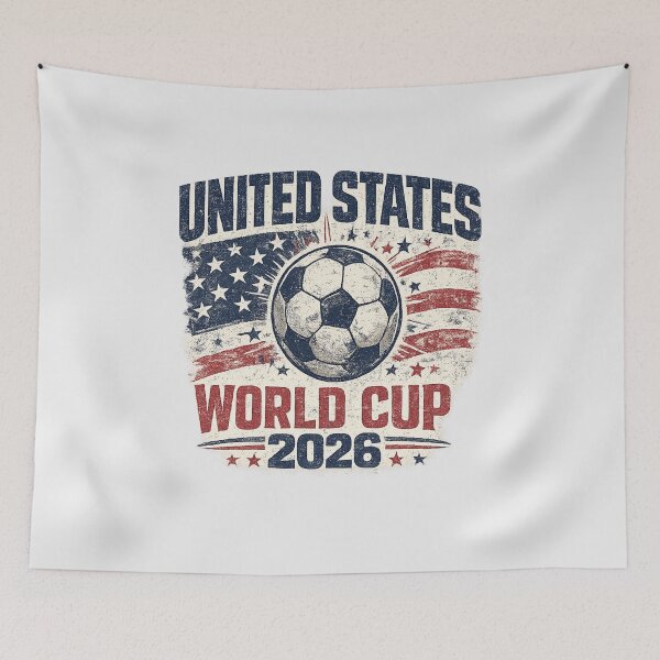 Item preview, United States World Cup 2026 Vintage Soccer Tee designed and sold by ArthUpscale.